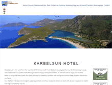 Tablet Screenshot of karbelsun.com